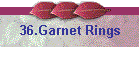 36.Garnet Rings