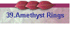 39.Amethyst Rings