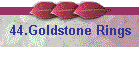 44.Goldstone Rings